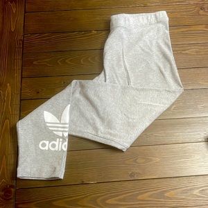 Women Adidas Gray leggings